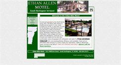 Desktop Screenshot of ethanallenmotel.com