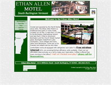 Tablet Screenshot of ethanallenmotel.com